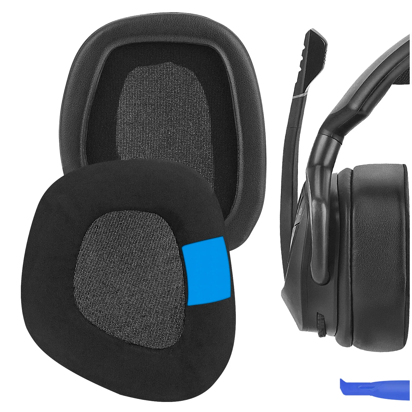 Geekria Sport Cooling-Gel Replacement Ear Pads for Corsair Void Pro, Void Pro RGB, Void Pro RGB SE Headphones Ear Cushions