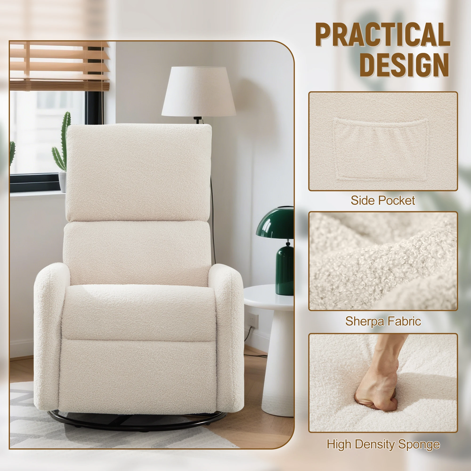 Thumbnail 4 - #31 Best Swivel Lounge Chairs to Buy In 2026