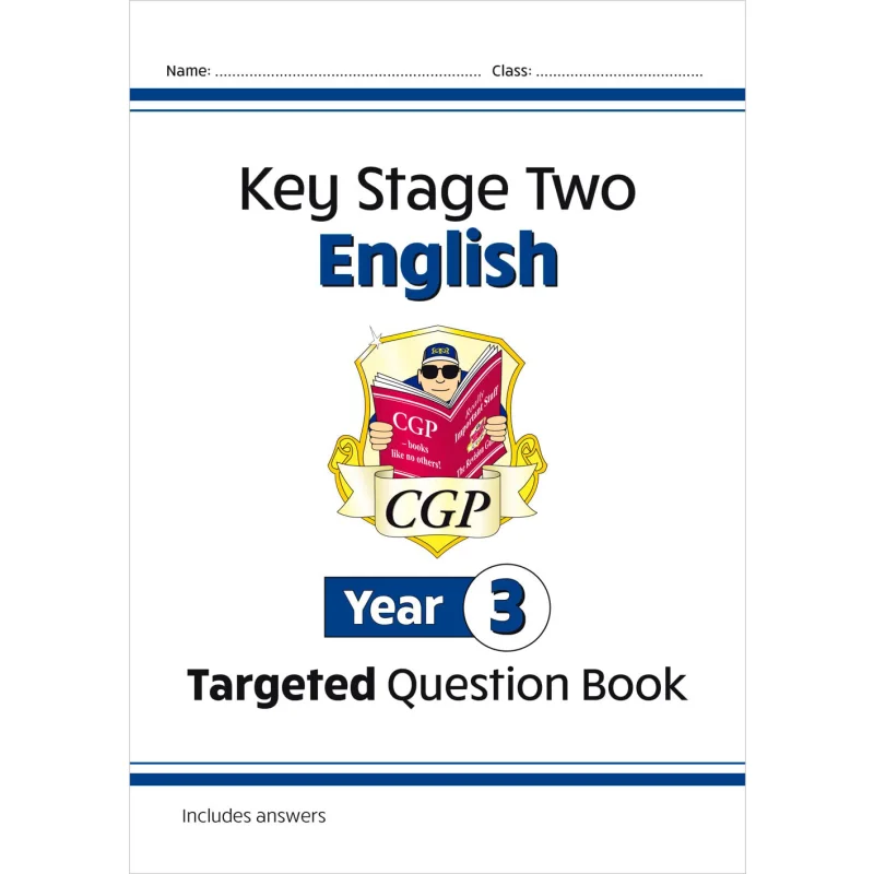 

New KS2 English Targeted Question Book Year 3 CGP Books Coordination Group Publications 9781789087826 Book