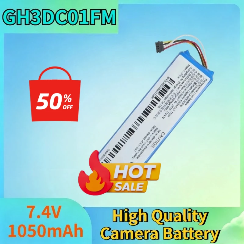 GH3DC01FM 7.4V 1050mAh Lithium-ion Battery for FIMI PALM1 Gimbal Pocket Camera 2S1P 112474 552270-2S High Quality Camera Battery