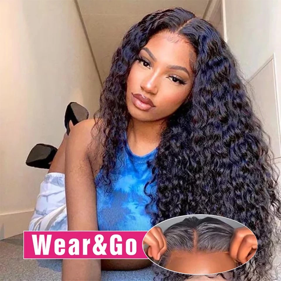 Tracy 13x4 13x6 Hd Lace Frontal Wigs Wet And Wavy Lace Frontal Wig Human Hair Water Wave Wigs Human Hair Wear Go Glueless Wig