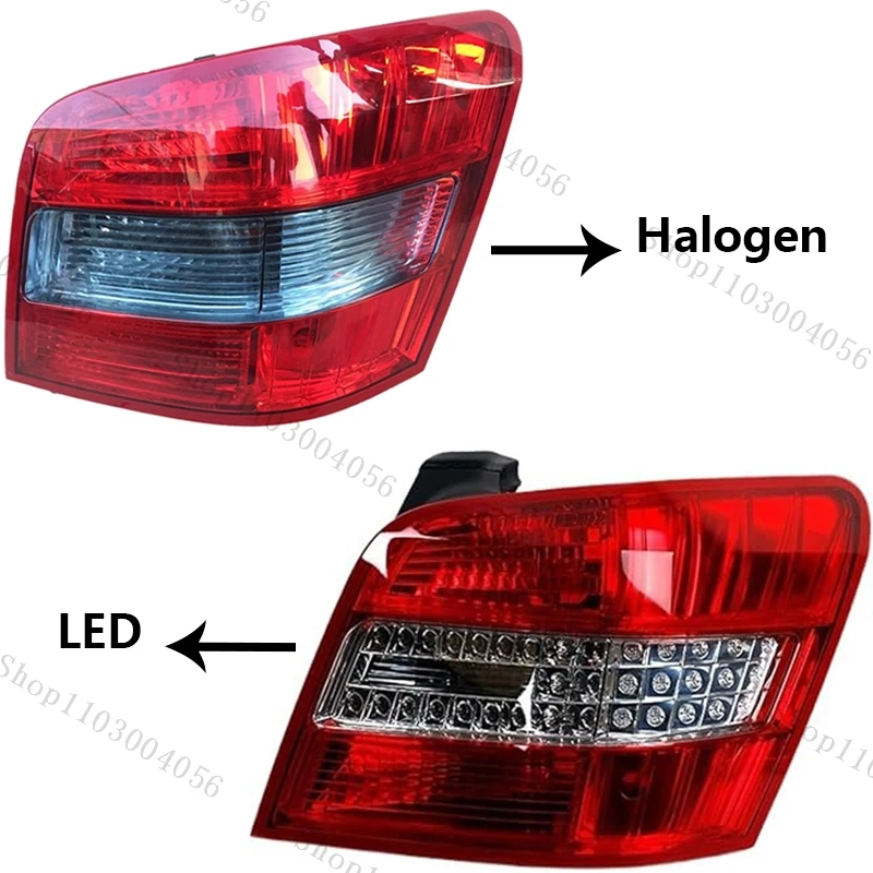 LED Rear Tail Light For Mercedes-Benz W204 GLK GLK300 GLK350 GLK200 2008-2012 Halogen Taillamp Signal Lamp Warning Brake