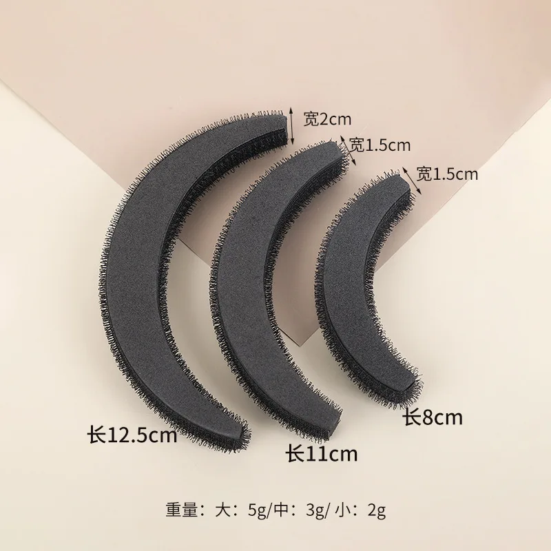 4/7/8Pcs Reusable Haar Pads Set Erhöhen Volumen Puff Haar Brötchen Maker Magie Schaum Schwamm Haar clips Styling Zubehör Einsatz Werkzeug