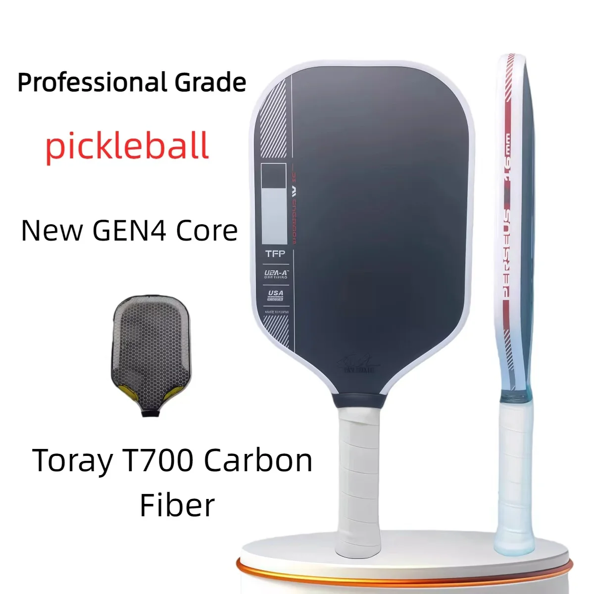 

Набор для пиклбола JOOLA Co-branded GEN4, карбоновый сердечник T700, полный комплект