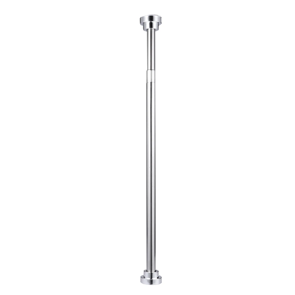 

Inexpensive Stainless Steel Tension Rod 55cm 85cm Adjustable for Towels Clothes Curtains Space saving Spring Rod Easy Install