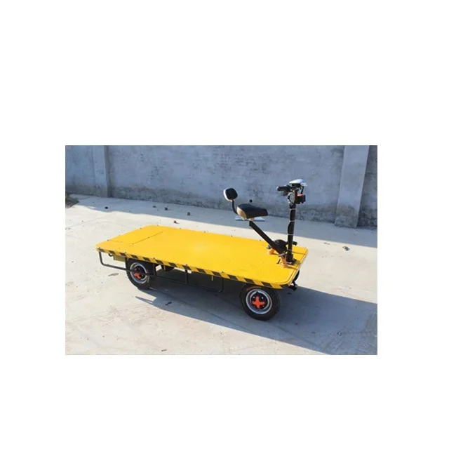 48V Flatbed truck railroad construction flatbed truck Eco friendly truck electric tool cart drive forward backward car