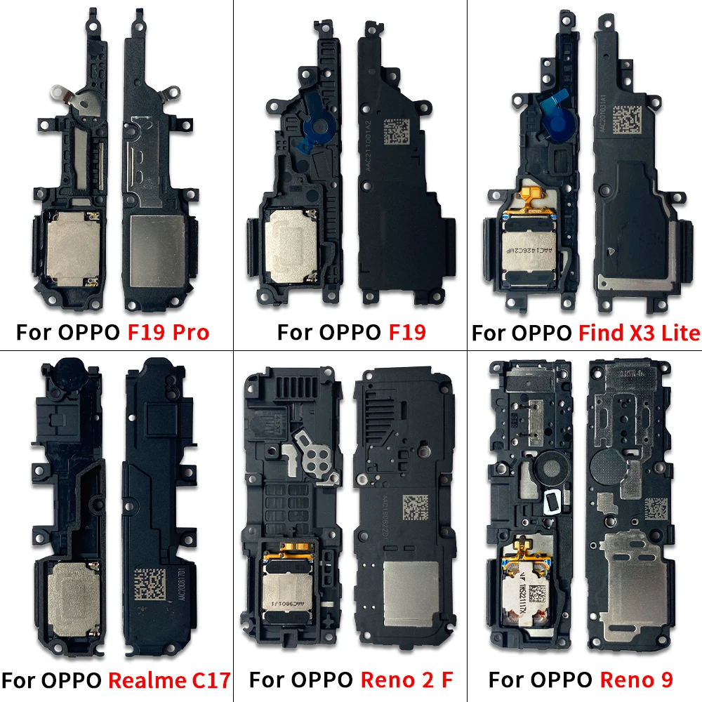 For OPPO F19 Pro Find X3 Lite Neo Pro Realme C17 Reno 2F 7 Pro 8 Lite 9 Loud Speaker Buzzer Ringer Replacement Accessories Parts