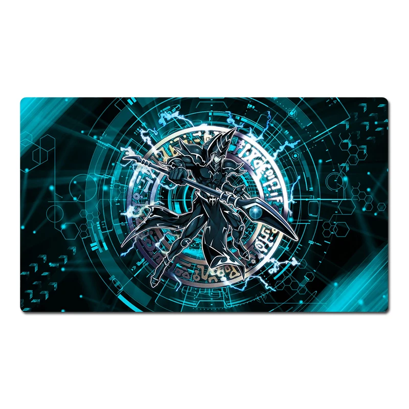 

YuGiOh Playmat Dark Magician Trading Card Game Коврик TCG CCG Коврик для мыши Настольный игровой коврик Коврик для мыши Бесплатная сумка 60x35 см