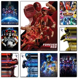1PC Power Rangers Poster Paper Print Home Living Room Bedroom Entrance Bar Restaurant Cafe Art Painting Decoration