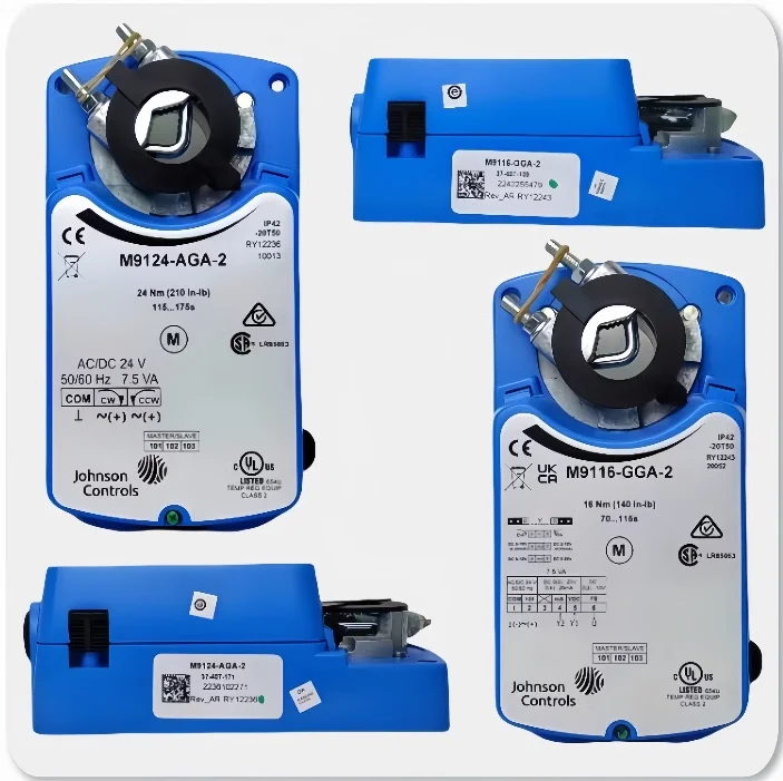 M9124-AGA-2 Johnson Valve Actuator M9124-AGC-2 M9124-GGA-2 M9132-AGA-2 M9132-AGC-2 M9132-GGA-2