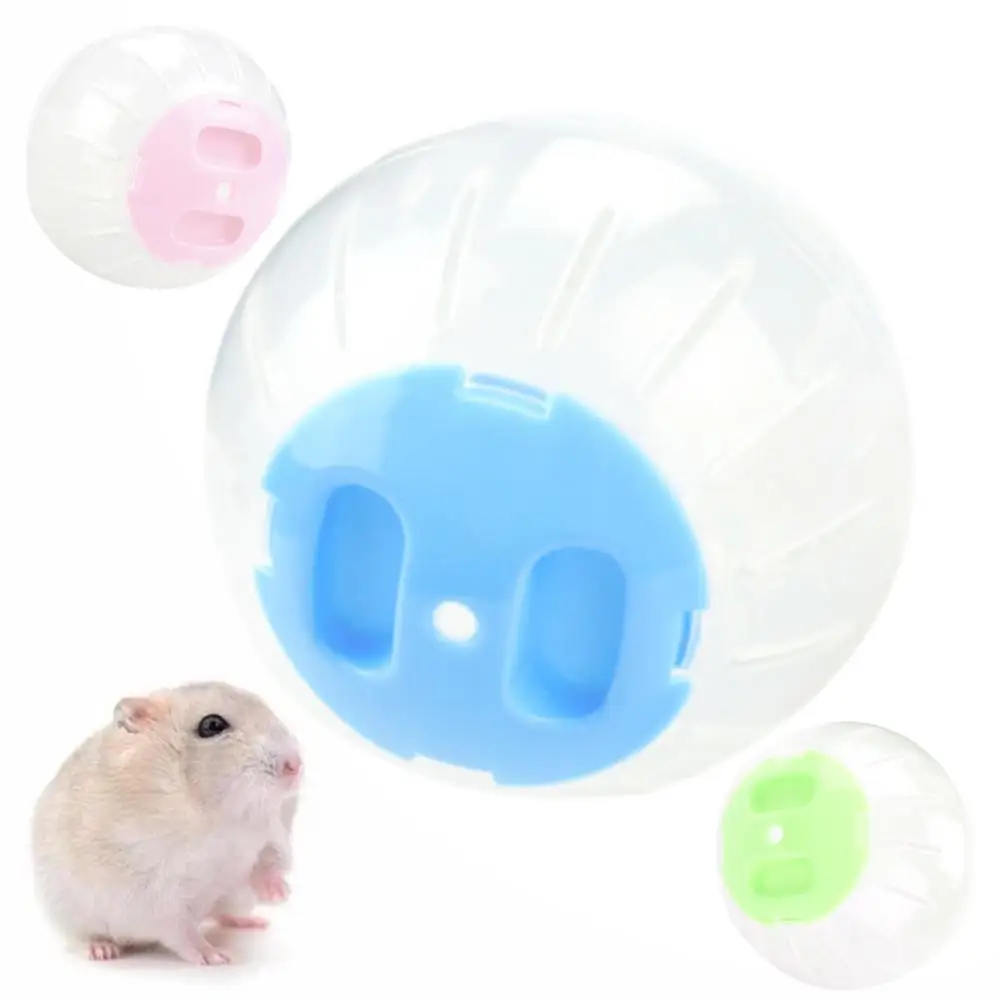Outdoor Plastic Sport Ball Grounder for Small Pets - Hamster Gerbil Exercise Toy Mice Jogging Ball Pet Supplies Q4L0