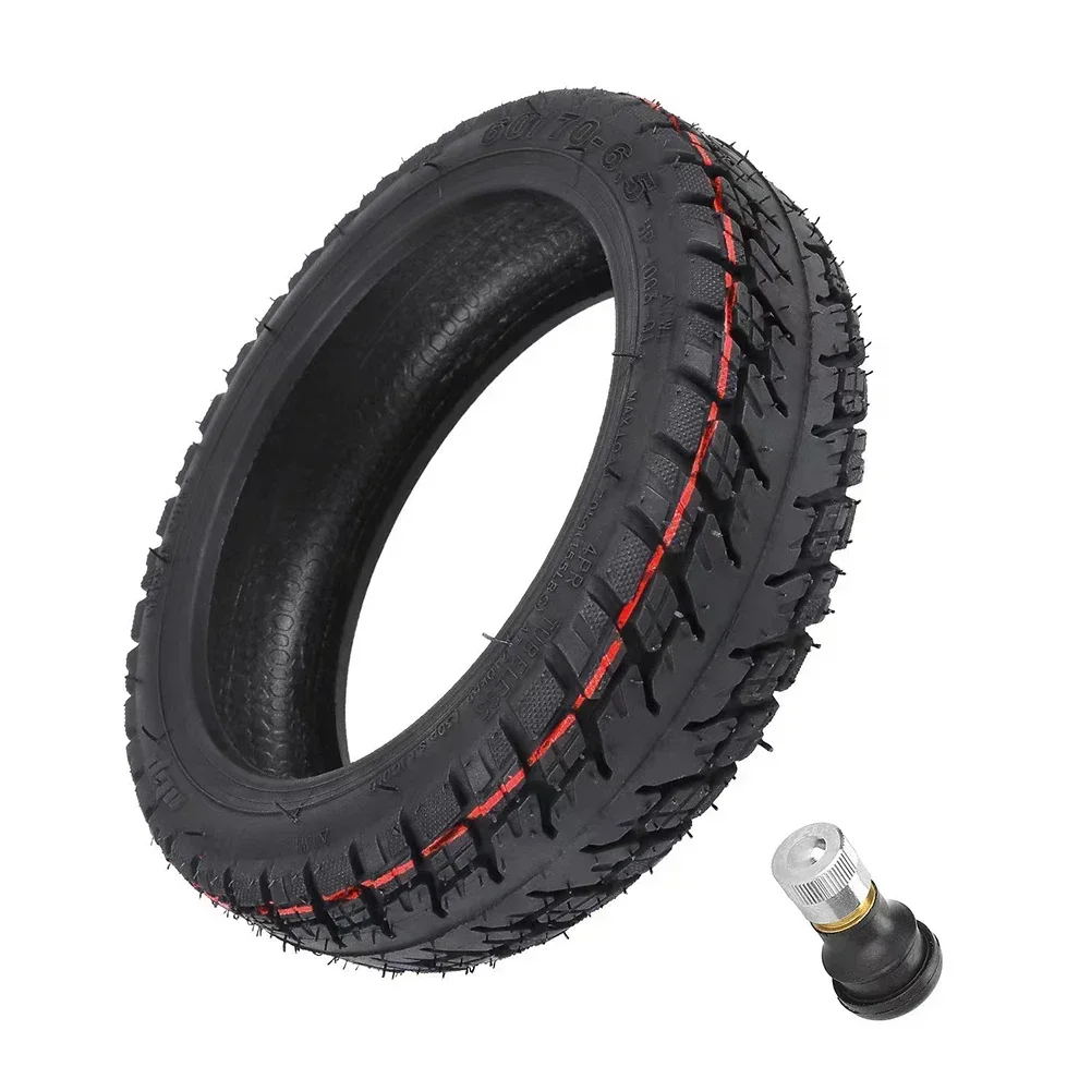 10 Inch 60/70-6.5 Electric Scooter Off-Road Tubeless Tires For Ninebot Max G30 Excellent Replacement Applications Same Tire Size