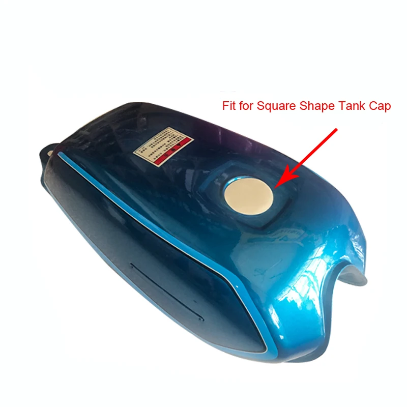 Motorcycle Fuel Tank for Suzuki Haojue Jingcheng Qingqi AX100 HJ100 JC100 Red Blue 2-Stroke Petro Oil Metal Box Motorbike Tank