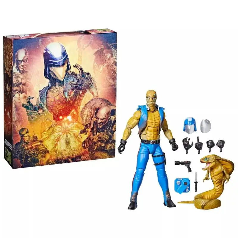 

Hasbro G.I. Joe Classified Series #130 Cobra Commander (Once A Man) SDCC 2024 Exclusive 6-inch Action Figure Gift