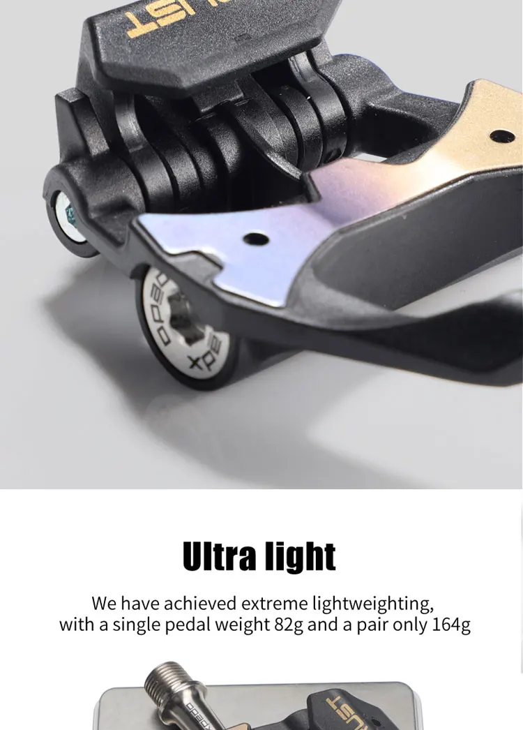 XPEDO THRUST pedal de bicicleta de carretera fibra de carbono