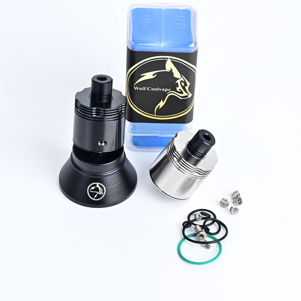 Wolfcoolvape Four One Five 415 RDA Kaze RDL / MTL RDA BF Pin 0.9 x 2 1.0 x 2 1.0 1.4 atomizer tank for coils & atomizers - gallery image 5
