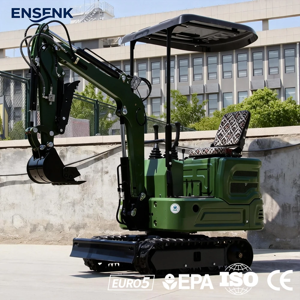 

Mini Excavator 1.0Ton 1.2Ton Multifunctional Construction 1.8Ton 2.5Ton Yanmar Engine Excavators CE Fast Delivery Factory Direc