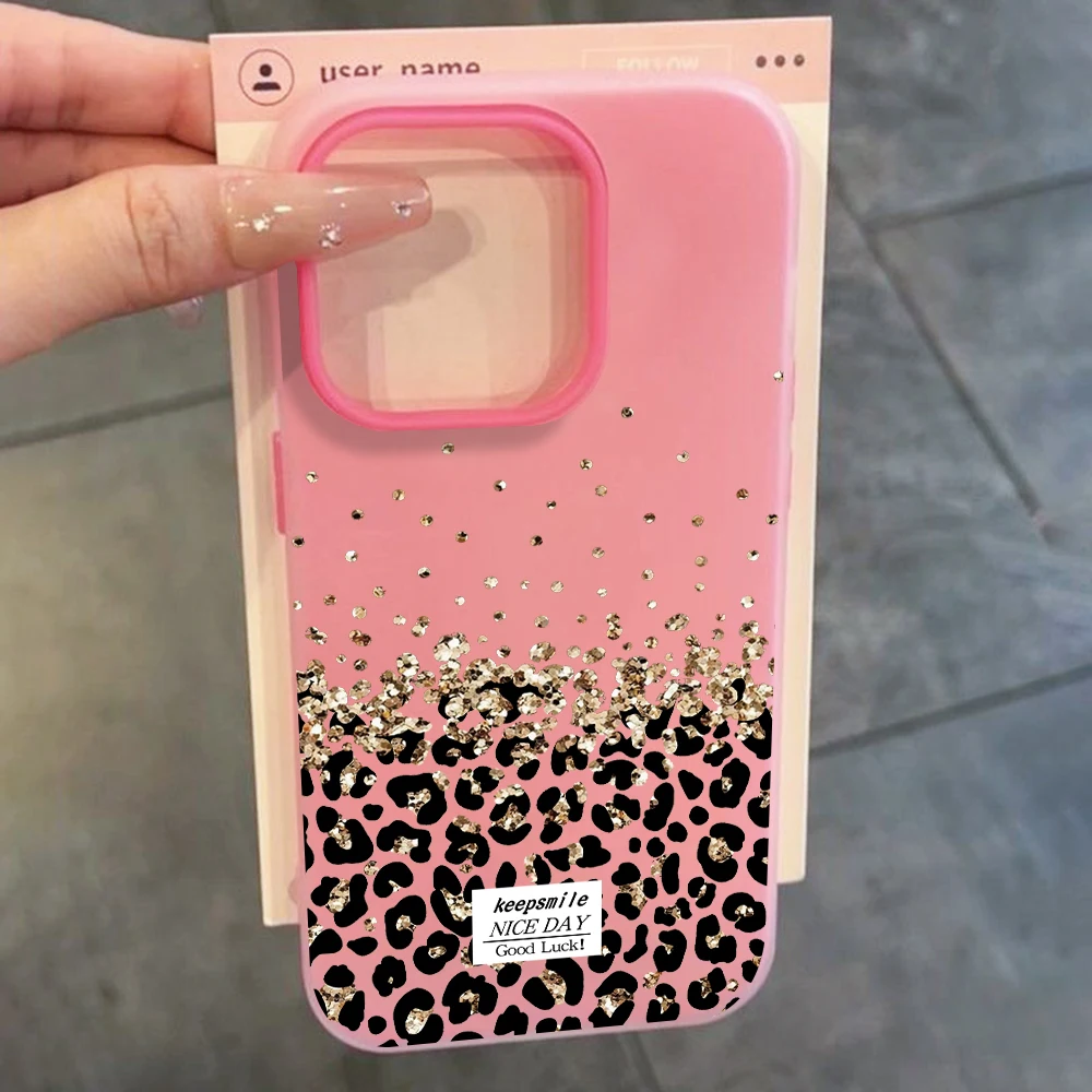 Für Samsung Galaxy S21 S26 S25 S24 S23 S22 Ultra Plus FE Hülle Kreatives Leopardenmuster Cover Für A37 A36 A54 A55 A56 Drop Funda – Detail 4
