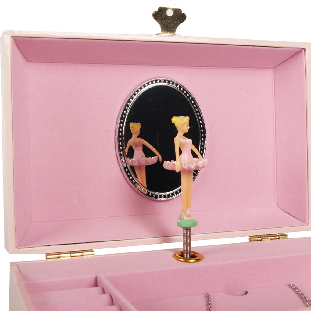 7 inch Dance Ballet Girl Music Box Jewelry Storage Box Birthday Christmas Gift Vintage Music Boxes for Birthday Party - view 3