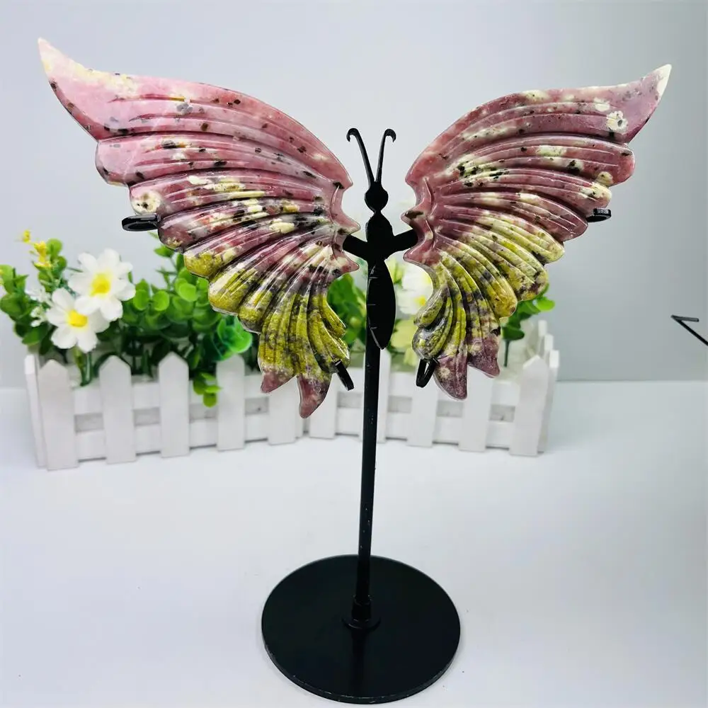 quartz-naturel-tourmaline-fleur-de-pecher-sculpture-en-forme-d'aile-cristal-de-guerison-reiki-pierre-precieuse-1-piece-decoration-interieure-et-cadeau-pour-la-paix