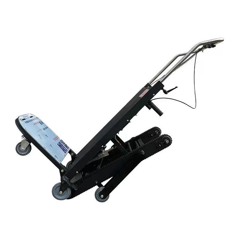 

Electric Stair Climbing Machine Foldable Stair Climbing Hand Truck Silent Stair Climbing Cart