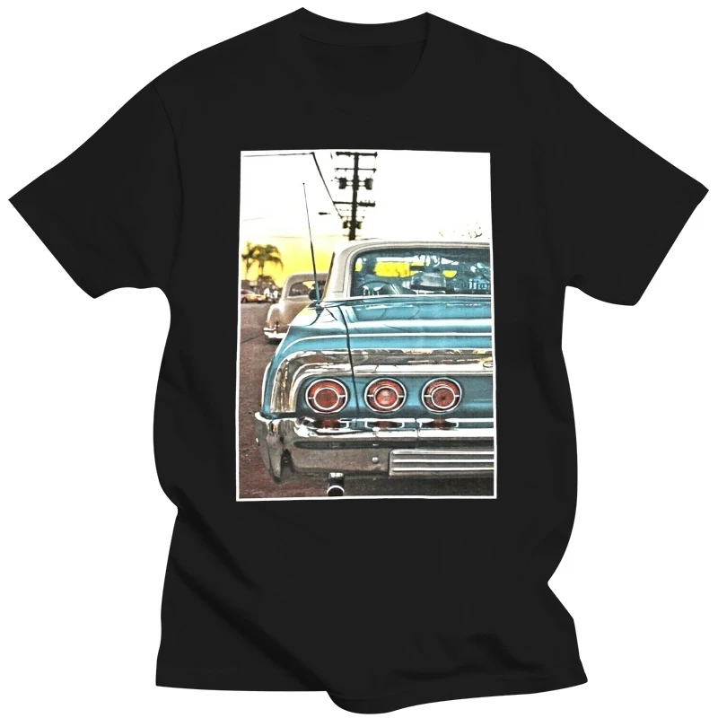 LOWRIDER T-shirt Urban Streetwear Adult Men's Tee 100% Cotton New