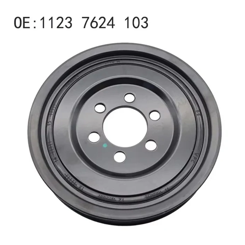 

11237624103 Auto Crankshaft Belt Pulley for BMW F10 F20 F30 F32 Car Accessories Belt Shock Absorber