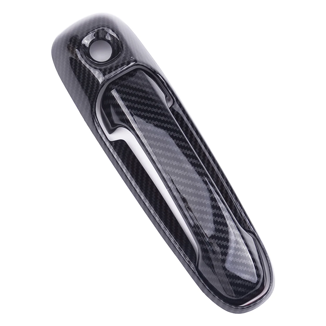 4set/8pcs Carbon Fiber Texture Door Handle Cover fit for Jeep Grand Cherokee WJ 1999-2004 More Vehicle w/o Smart KH & PSG KH