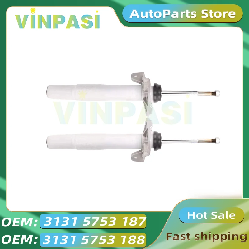 

Front Shock Absorbers Suitable for BMW 7 Series E65 E66 E67 Suspension Strut Gas Shock Absorbers 31316753188 31315753187