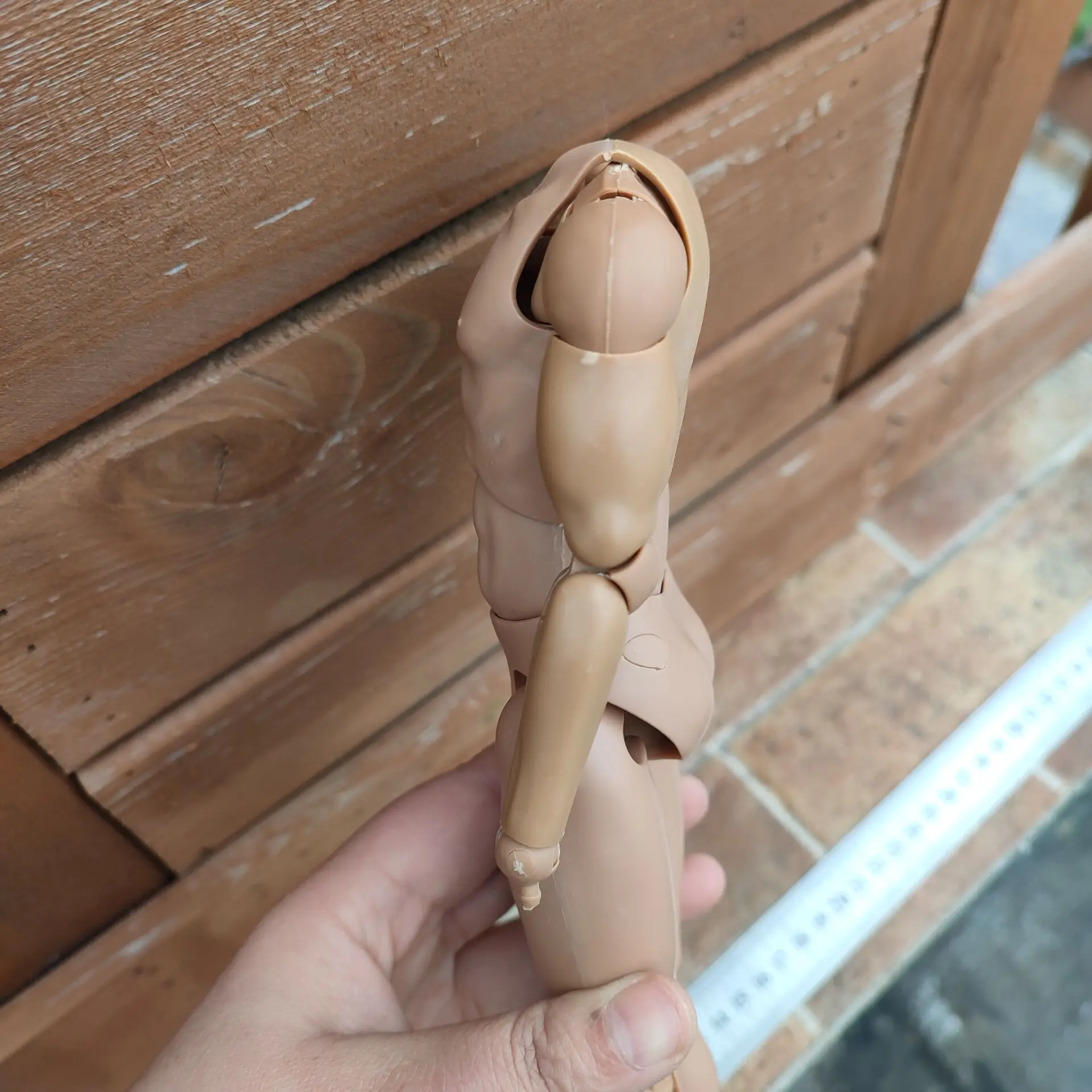 Figura de acción de cuerpo masculino a escala 1/6, cuerpo de V1-N de hombro estrecho apto para la serie A Man Headsculpt modelo escultura de cabeza coleccionable