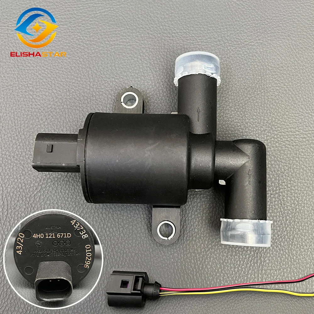 12V Auxiliary Water Pump 4H0121671D Car Heater Control Valve For Audi A4 A5 A6 C7 A7 A8 Q5 For VW Golf 7 Passat B8 Passat B8