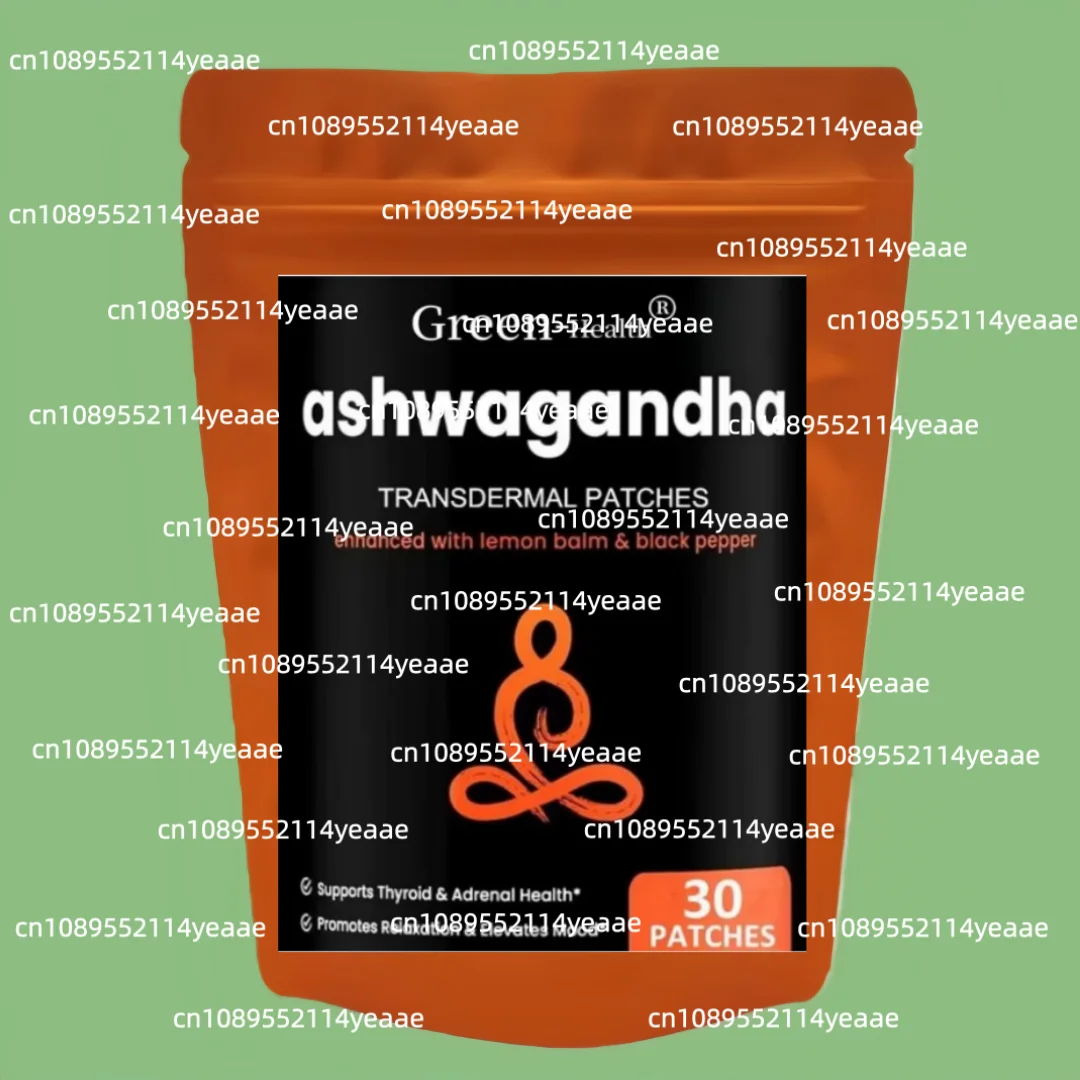Ashwagandha Transdermal Patches Natural Energy, Performance & Mood Support 30 Patches