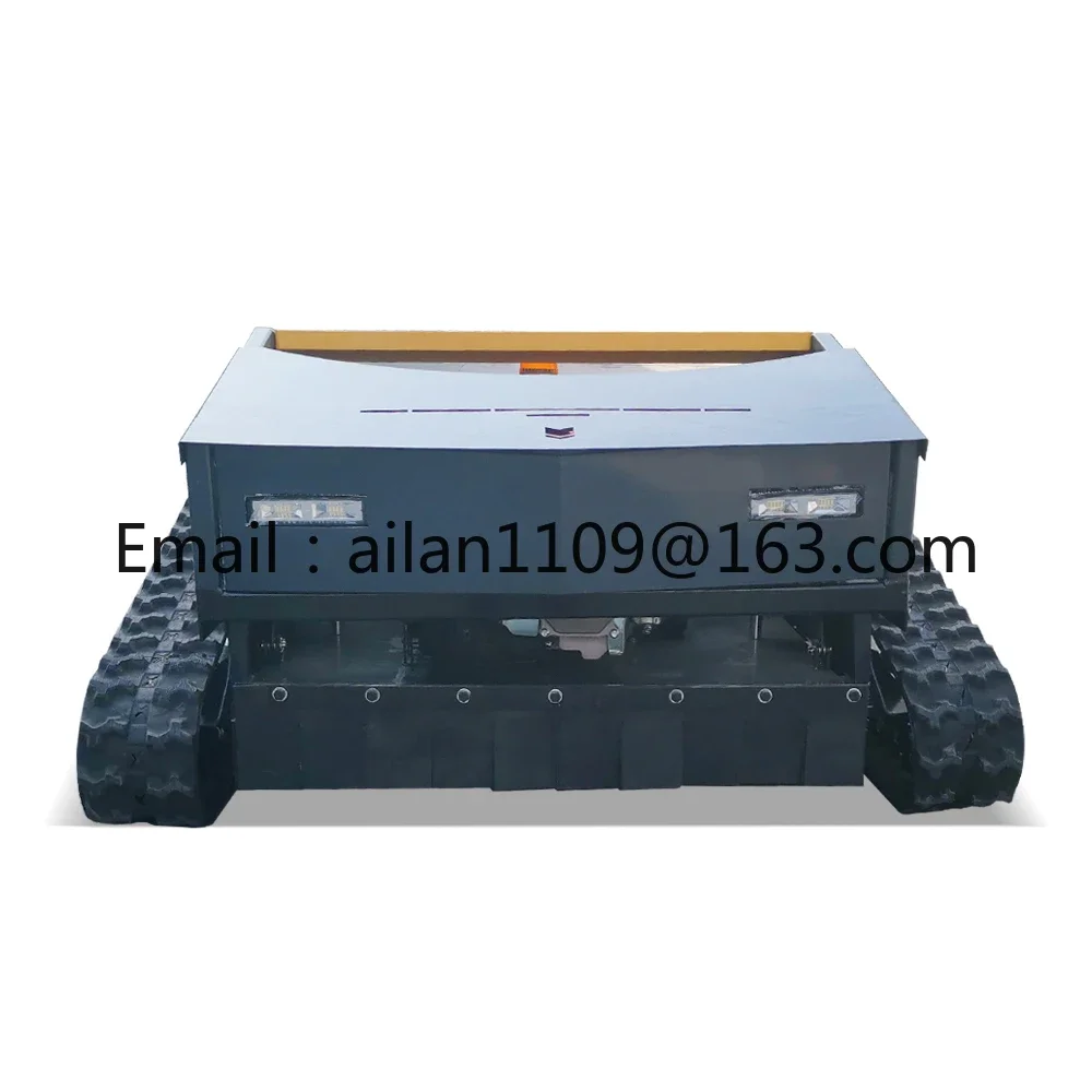 

Advanced Technology Gasoline Powered Remote Control Lawn Mower Zero Turn Robotic Drive Free Shipping in Stock