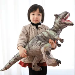 Large Dinosaur Model Toy Jurassic World Simulation Tyrannosaurus Rex Animal Dinosaur Model Action Figures For Kids Boys Gift