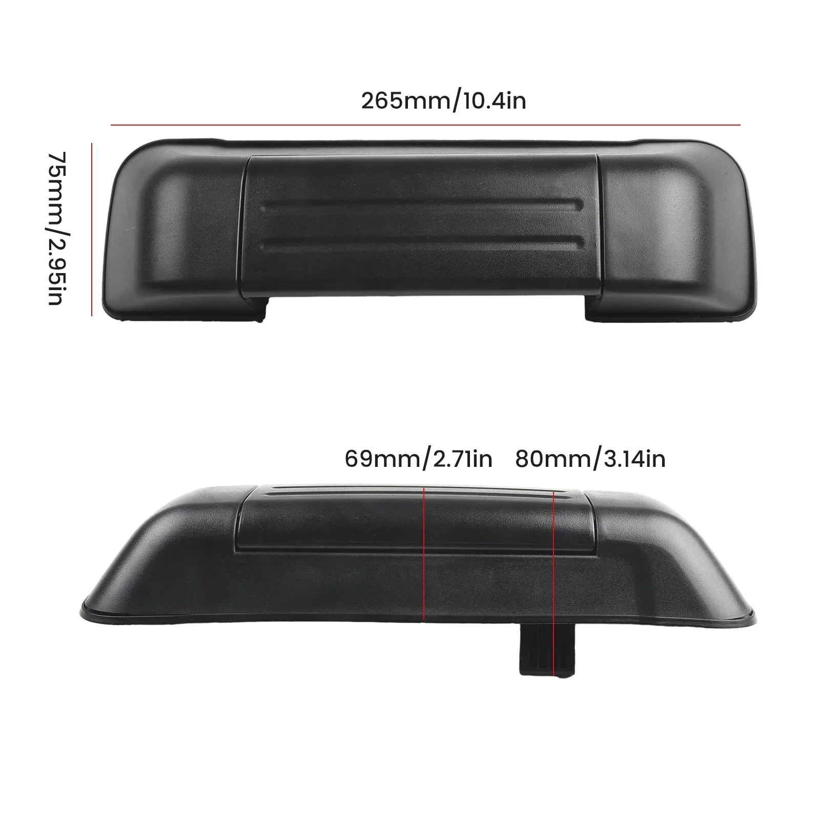 For Suzuki Grand Vitara XL-7 For Suzuki Vitara Grand Vitara XL-7 1998-2005 Door Handle Rear Reliable 265x75x80mm