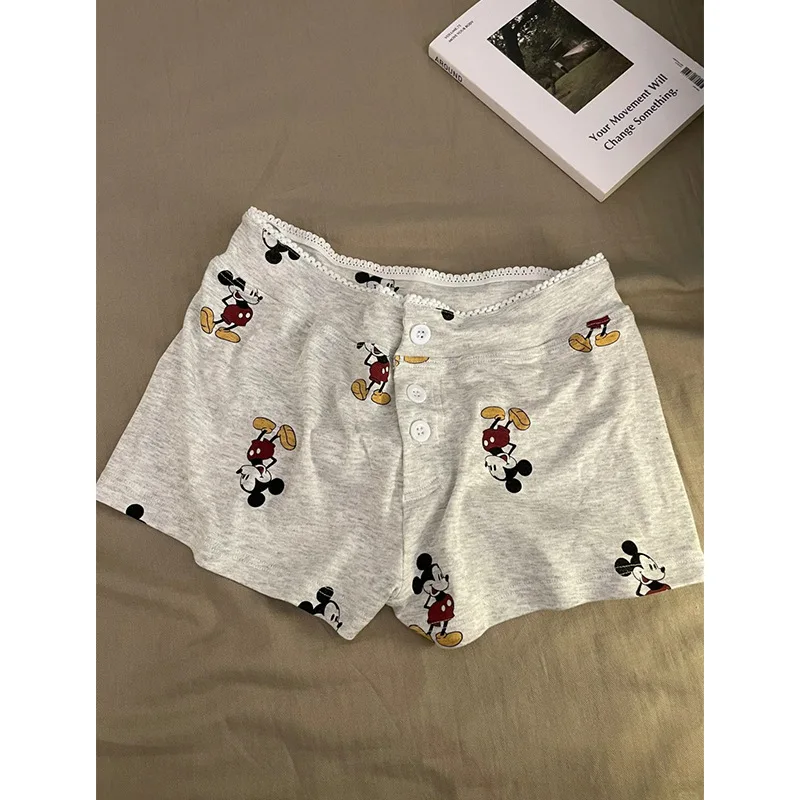 3 stuks vrouwen pyjama set schattige mickey mouse nachtkleding zomer herfst cartoon huiskleding nachthemd set