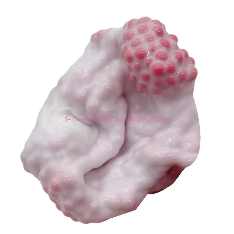 85AE Rilassante Latte Profumo Terapia Pasta Giocattolo Leggero e Modellabile Spremere Pelle Ghiaccio per Lo Stress Ridurre