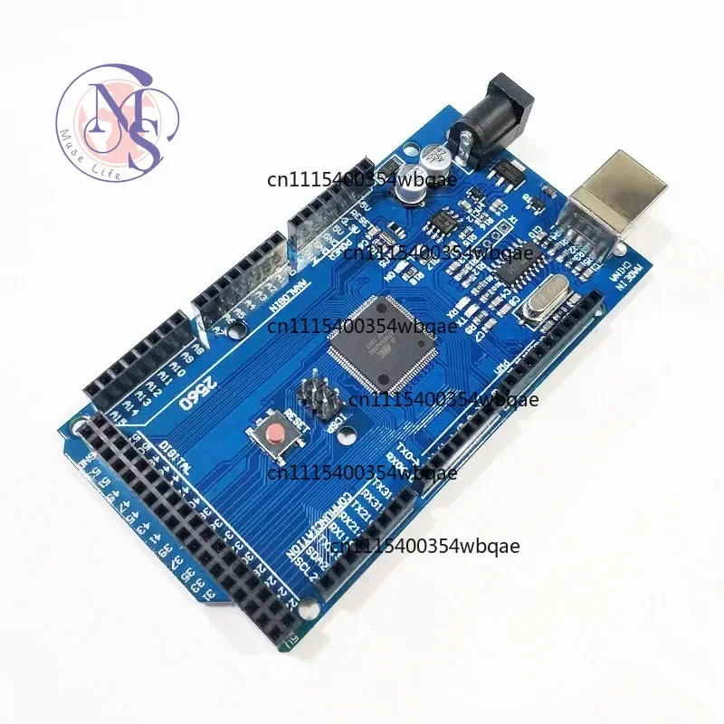 ZOCI-FOR-MEGA2560 R3 AVR Development Board ATmega2560-16AU CH340G USB Module, Replacement Parts
