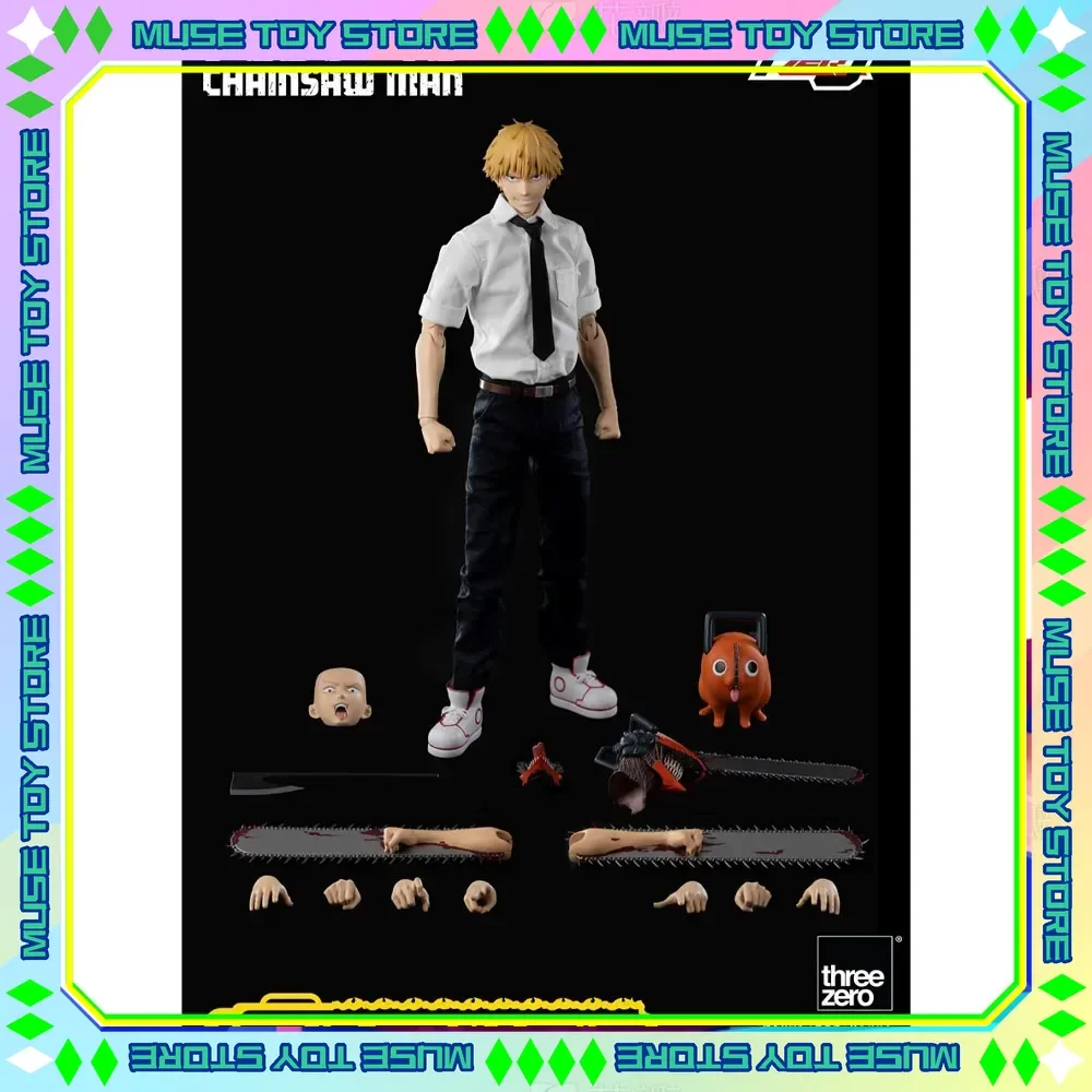 

In Stock Threezero 1/6 Denji 3Z0407 31CM Action Figure CHAINSAW MAN Female/Male Soldier Action Figure Hobby Collecting Model