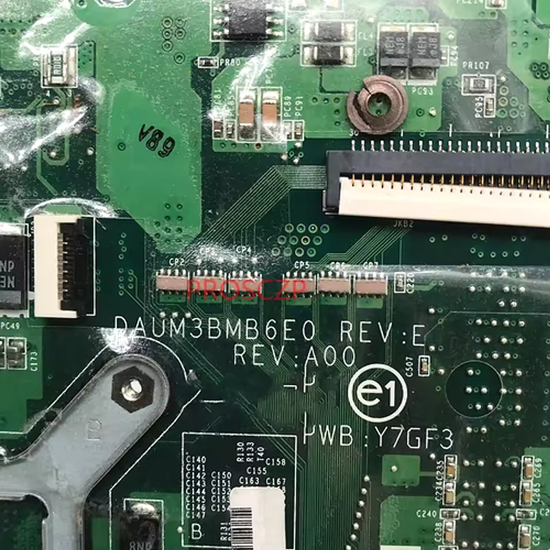 

DAUM3BMB6E0 CN-0F4G6H 0F4G6H F4G6H Материнская плата для ноутбука DELL 1564 Материнская плата с HM55 100% полностью протестирована, работает хорошо