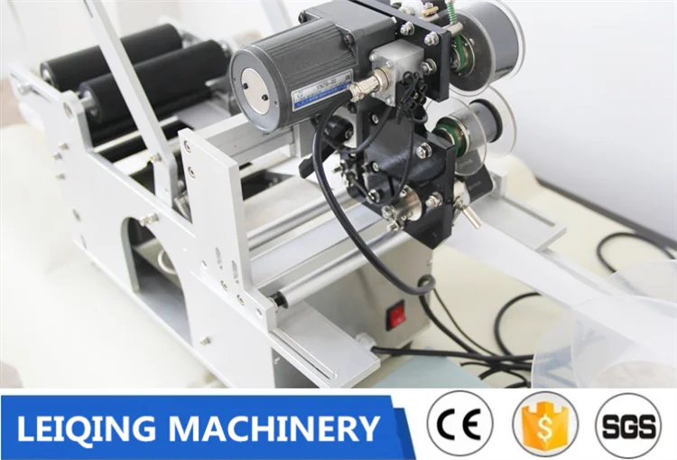 Adhesive Sticker Semi-automatic Bottle Labeling Machine with Date Code Printer/labeler Machine with Date Printer
