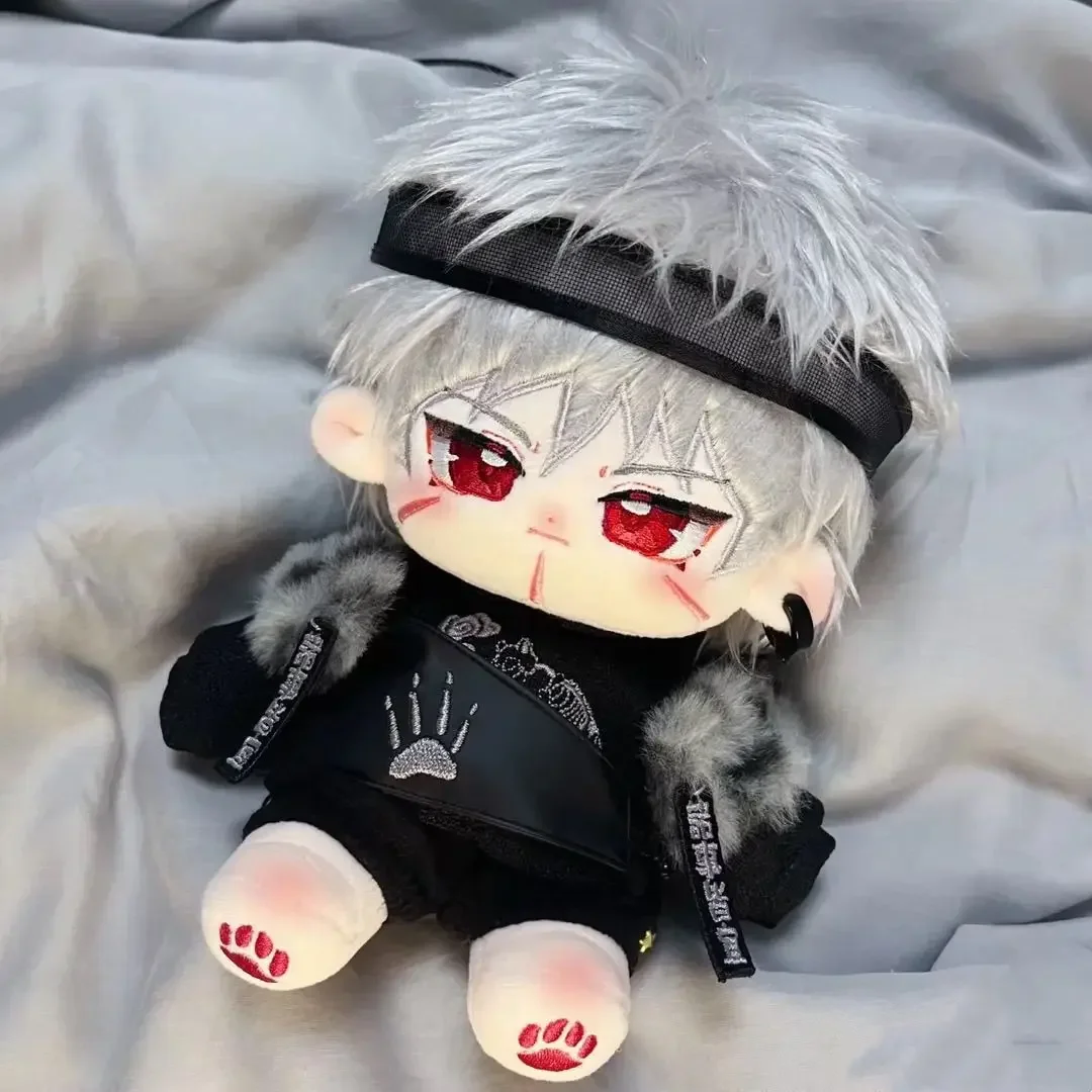 20 cm Anime Attribut Tobirama Hübscher Junge Plüsch Puppe Körper Dress Up Baumwolle Puppe Gefüllte Plüsch Spielzeug Figuren Cosplay Weihnachten Geschenk