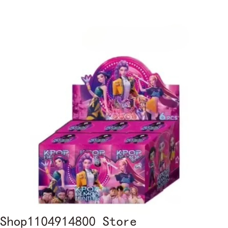 أنيمي Kpop الشيطان هنتر صندوق أعمى تفكيك متعة حقيبة أعمى تمثال صغير الطرفية نموذج سطح المكتب صندوق أعمى هدية تزيين