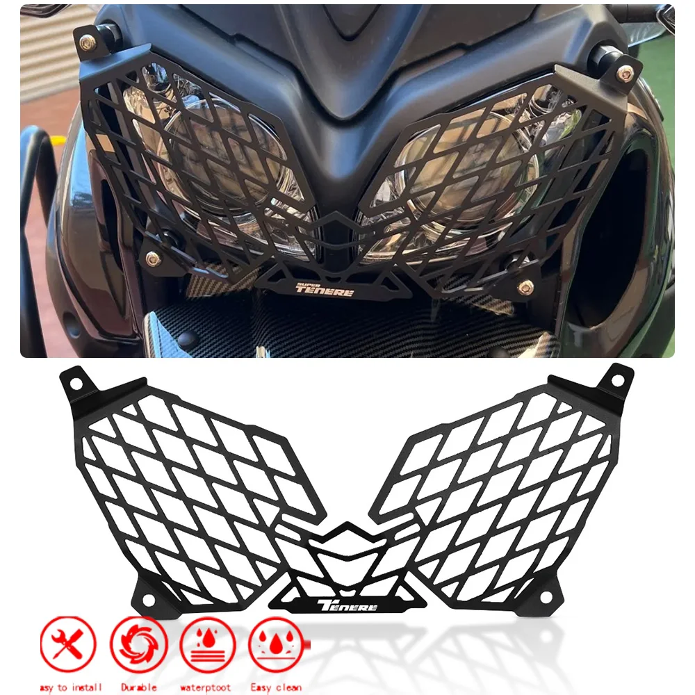 Motorcycle For YAMAHA XT 1200 Z XT1200Z xt1200 Super Tenere 2010-2022 Accessories Headlight Protector Guard light Lense Cover