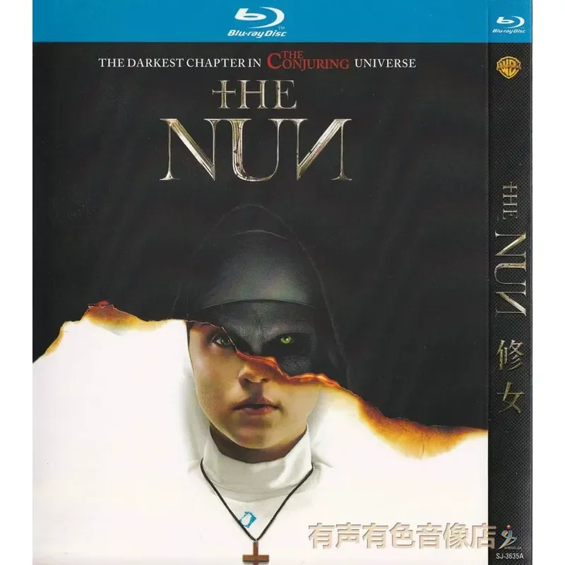 Thriller Horror Suspense Movies Featuring Nuns Genuine High Definition BD Blu-ray Single Disc DVD