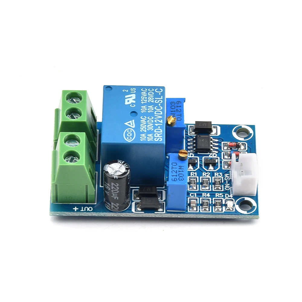 Storage Battery Relay Module 12V Battery Low Voltage Cut off Automatic Switch On Recovery Protection Module Power Supply
