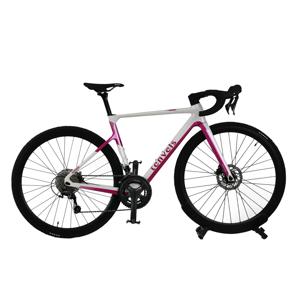 

OEM Factory Wholesale 700C Full Carbon Road Bike 20 Speed Shift Hydraulic Disc Brake Racing Bicycle Wheels Carbon Fibre Fork