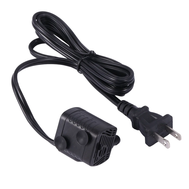 Mini AC 110V 3W Submersible Water Pump Aquarium Fountain Air Fish Tank Pond Water Pump US Plug 110V