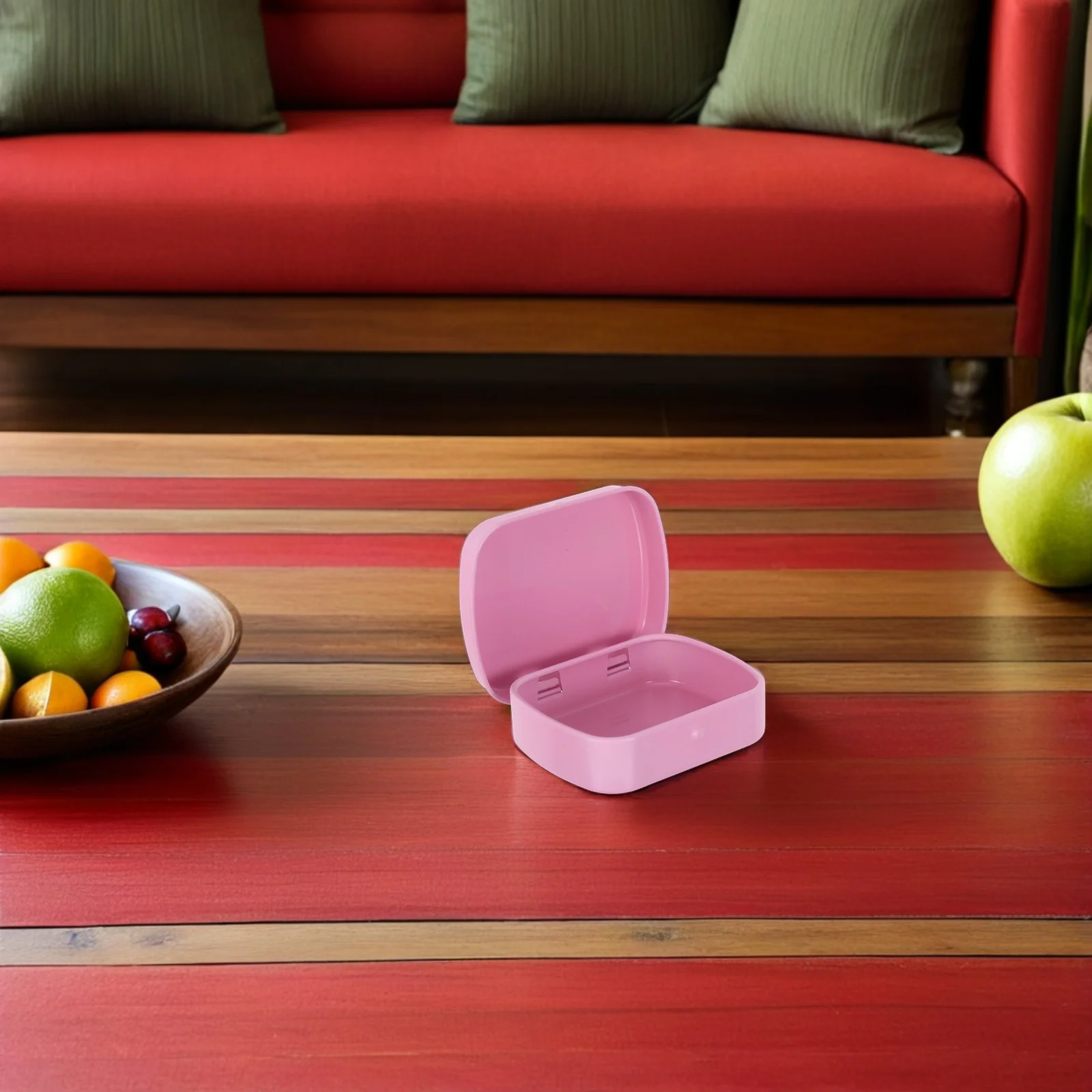 

12Pcs Small Metal Hinged Tin Box - Tinplate Storage Case for Craft Supplies Nail Art Kits Coins Secure Closure Rectangle Tin