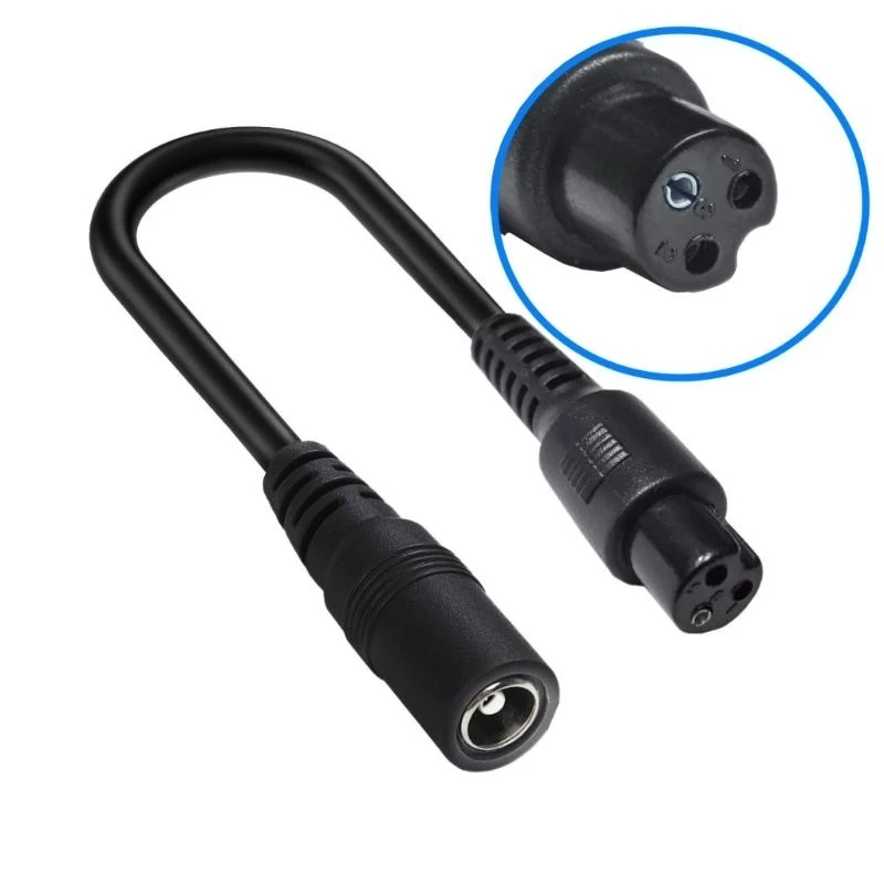 Spina convertitore adattatore CC 5,5 mm * 2,1 mm femmina a XLR 3 pin 5,5 * 2,5 mm 8,0x1,6 mm connettore adattatore
